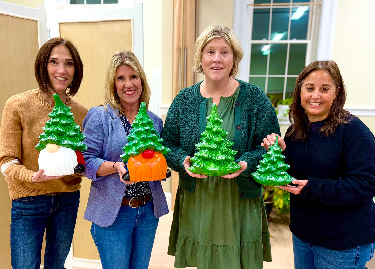 11/14/2025-Paint Your Own Ceramic Christmas Tree, Gnome Tree, or Vintage Truck @ the Central Congregational Church-Newburyport, MA