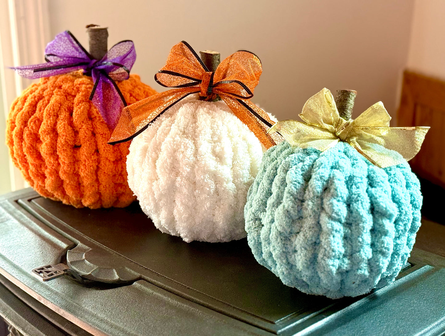 10/3/2025-Chunky Knit Pumpkin (scarf & blanket) Workshop @ Central Congregational Church