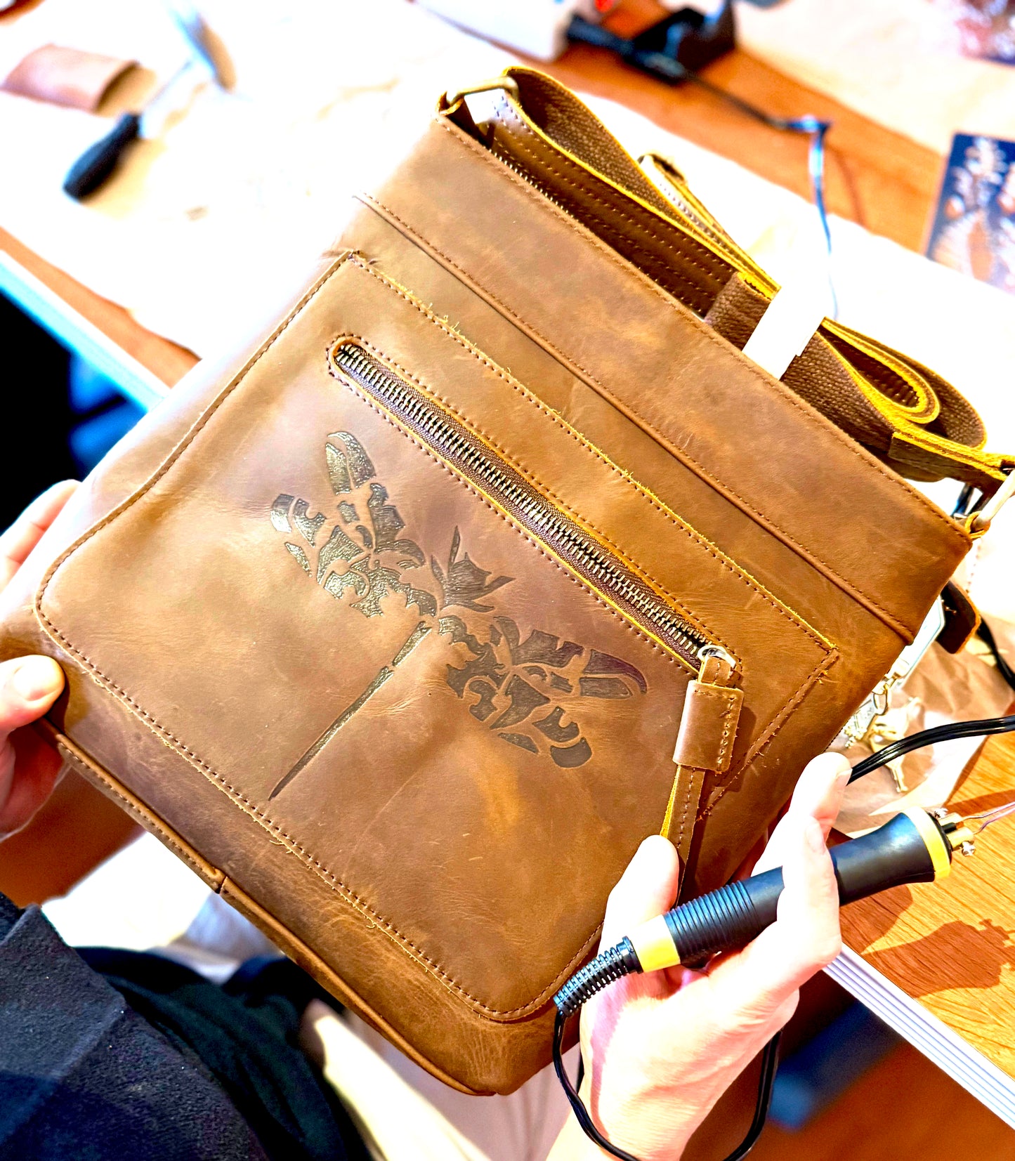 6/24/2026-Bag & Wallet Burning Workshop @Art Workz Creative Studio (11 Chestnut st. 2nd floor Amesbury, MA)