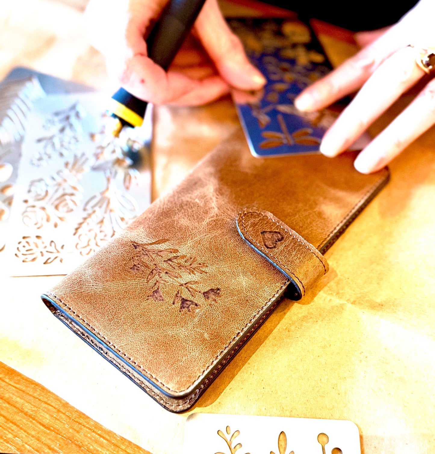 6/24/2026-Bag & Wallet Burning Workshop @Art Workz Creative Studio (11 Chestnut st. 2nd floor Amesbury, MA)