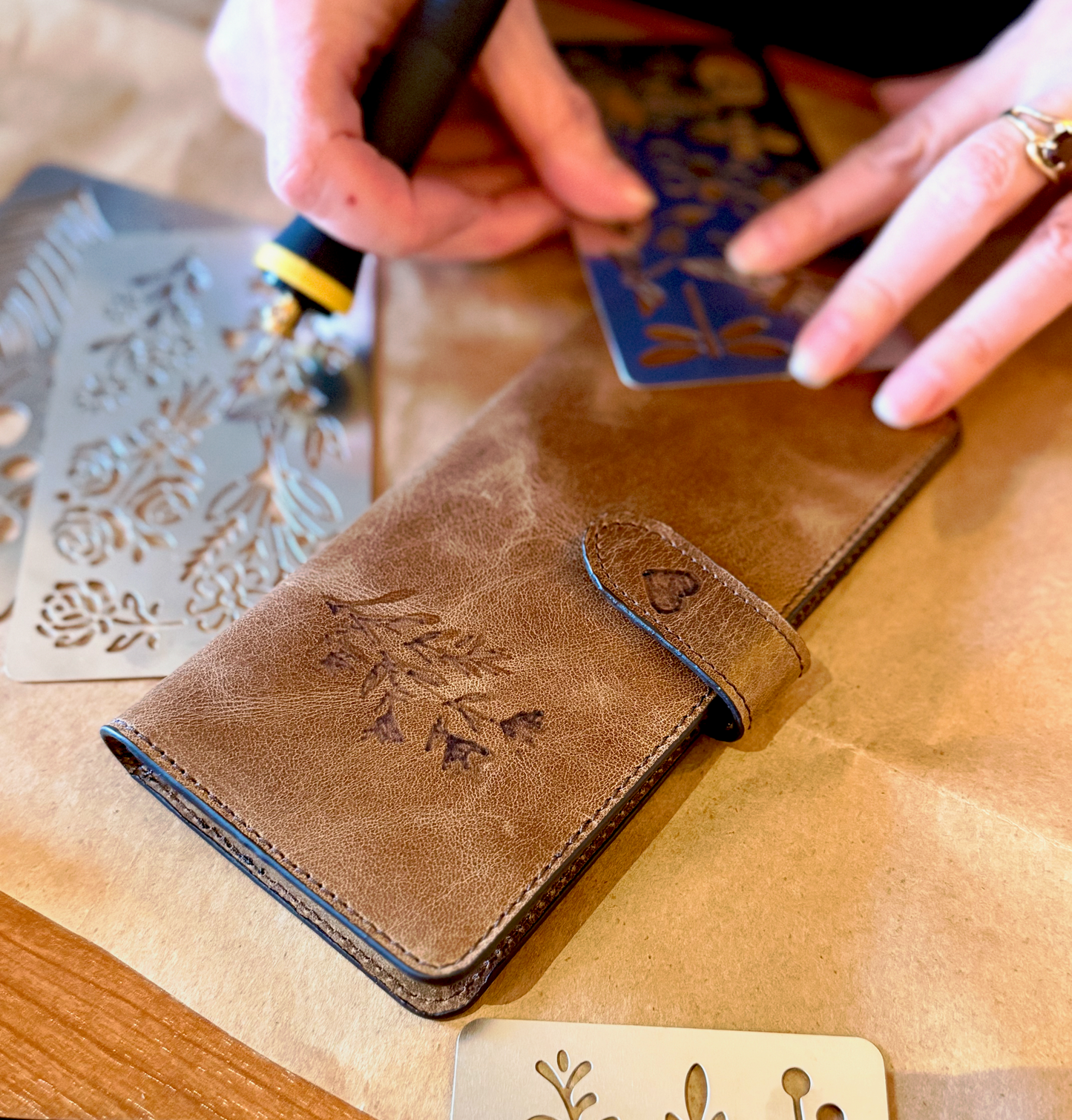 6/24/2026-Bag & Wallet Burning Workshop @Art Workz Creative Studio (11 Chestnut st. 2nd floor Amesbury, MA)