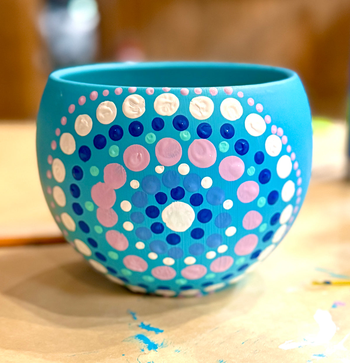 Flower Pot Painting Kit