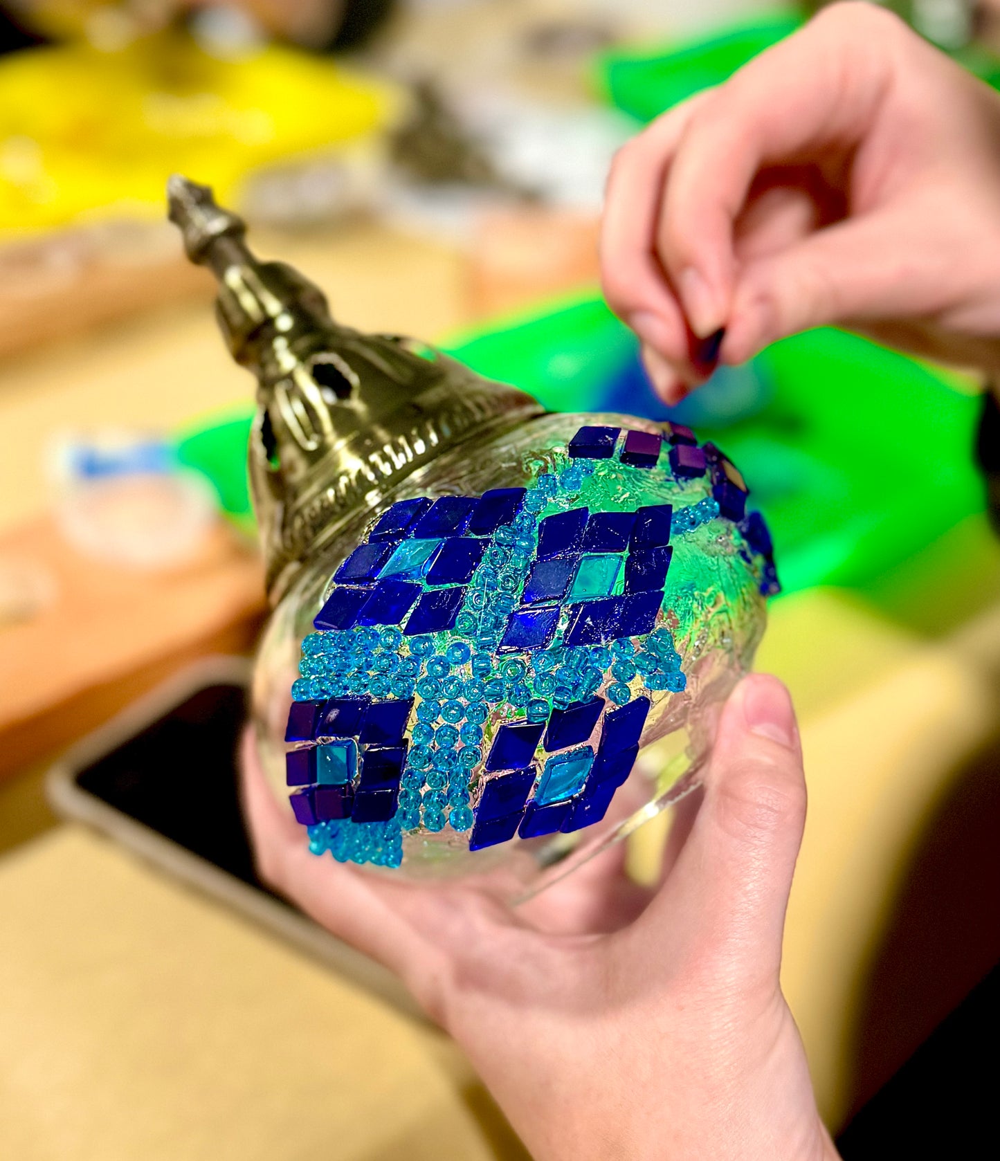 5/14/2025-Mosaic Lamp Workshop @ The Central Congregational Church Newburyport, MA