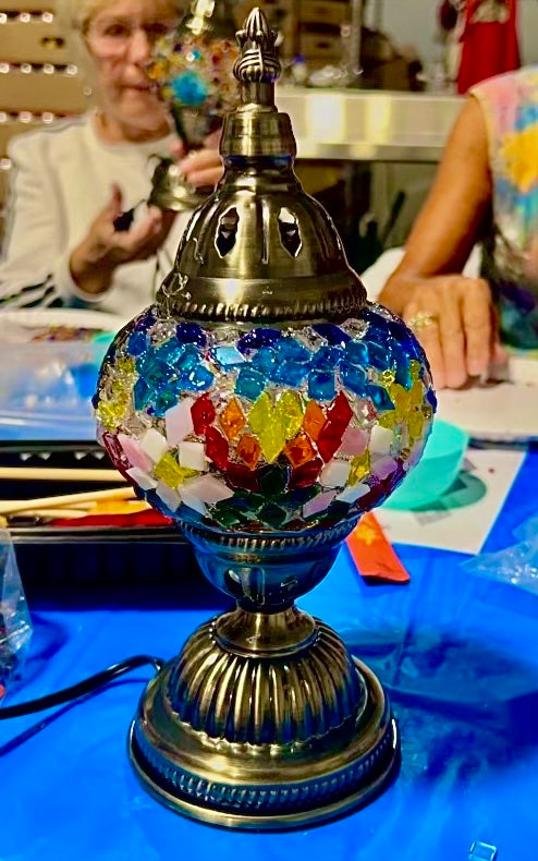 11/21/2024-Mosaic Lamp Workshop @ HouseBear Brewing-includes flight of mead!