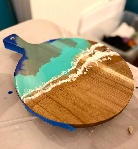 4/7/2026-Resin Pressed Flower & Charcuterie Board and Tray Workshop @ Michael's Harborside Restaurant