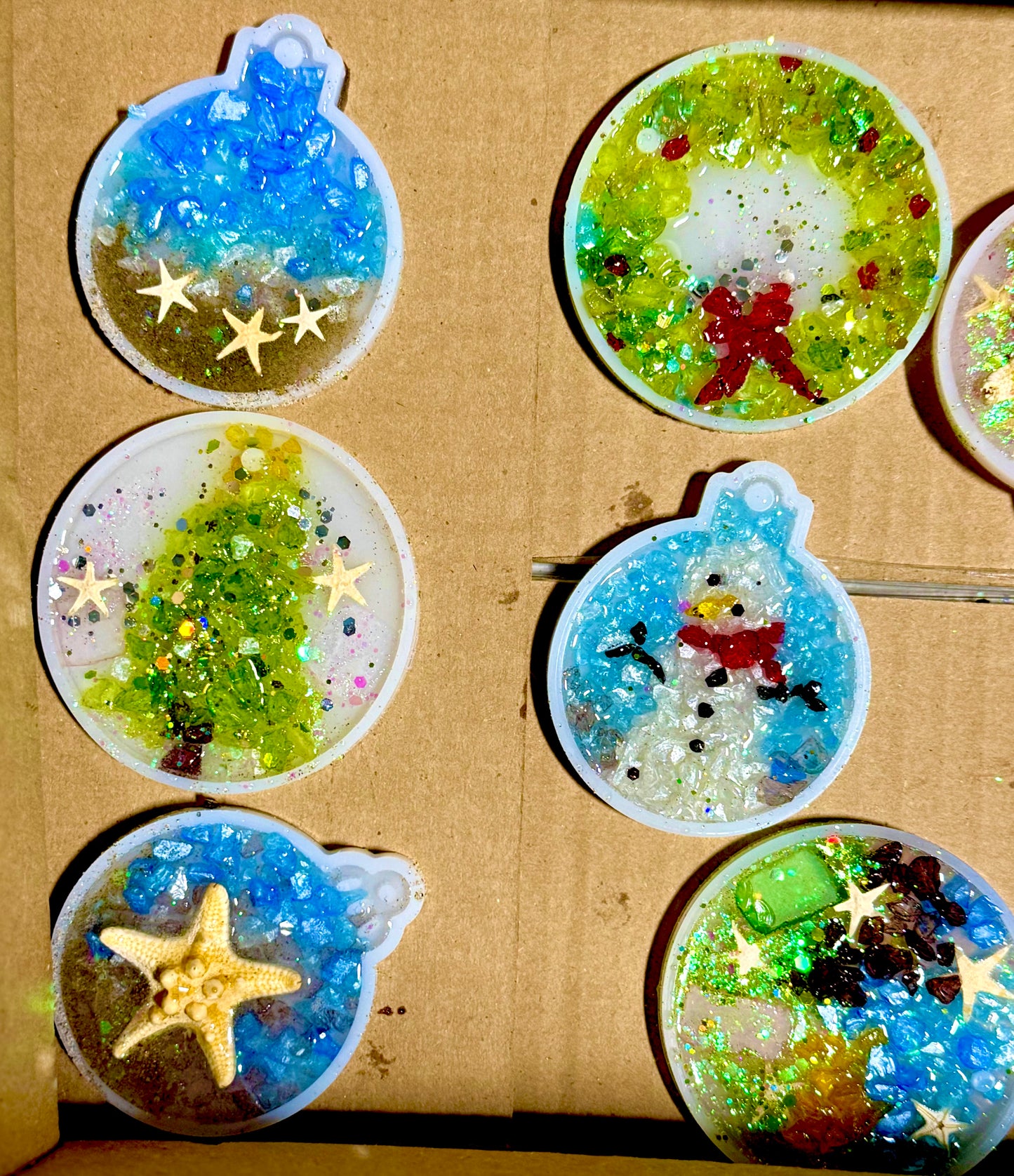 12/5/2024-Crushed Glass Sea Scape and Ornaments Workshop @ HouseBear Brewing