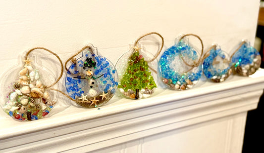 12/5/2024-Crushed Glass Sea Scape and Ornaments Workshop @ HouseBear Brewing