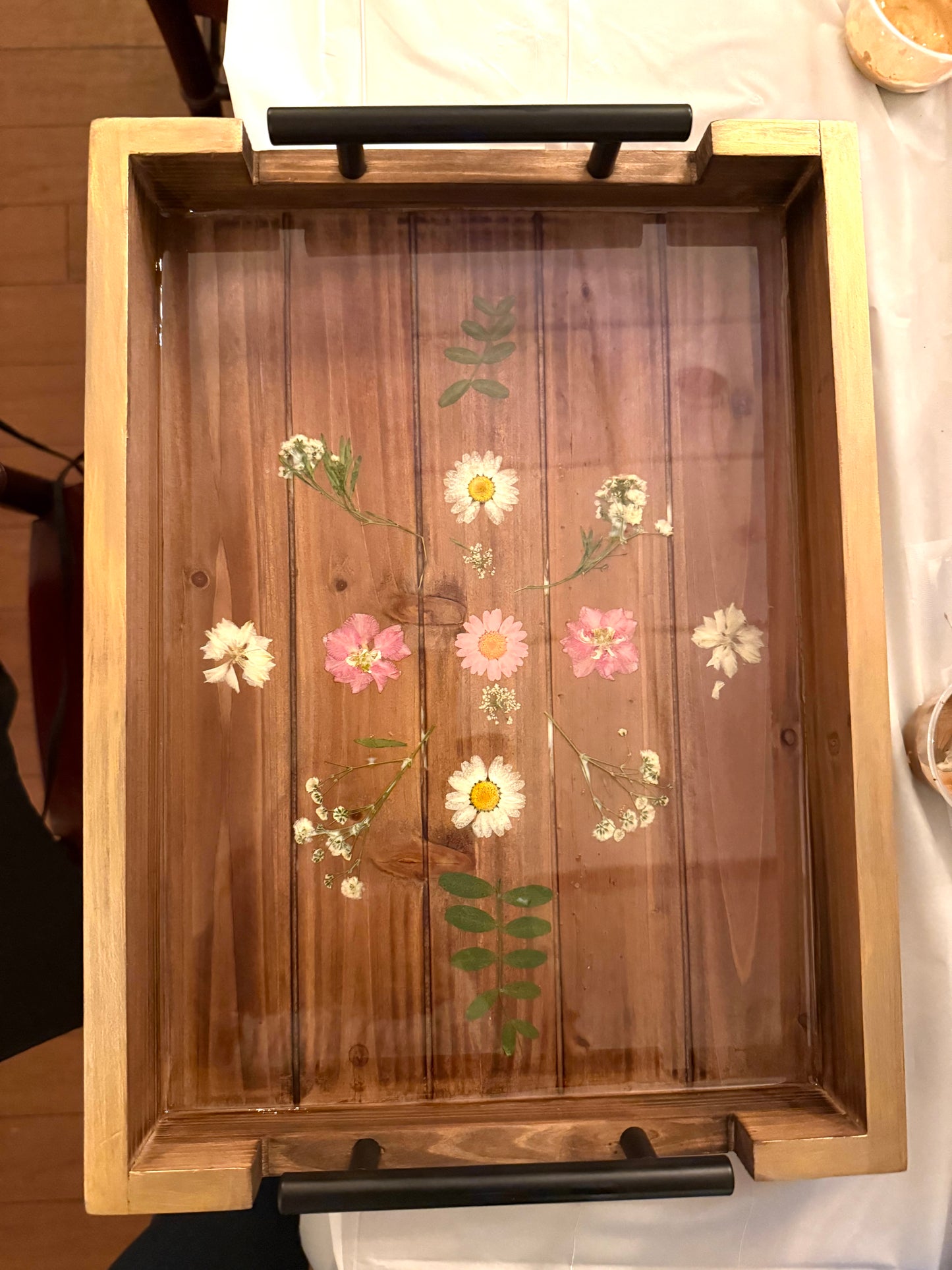 6//26/2025-Resin Cutting Board and Tray  Workshop @ The Central Congregational Church-Newburyport,  MA