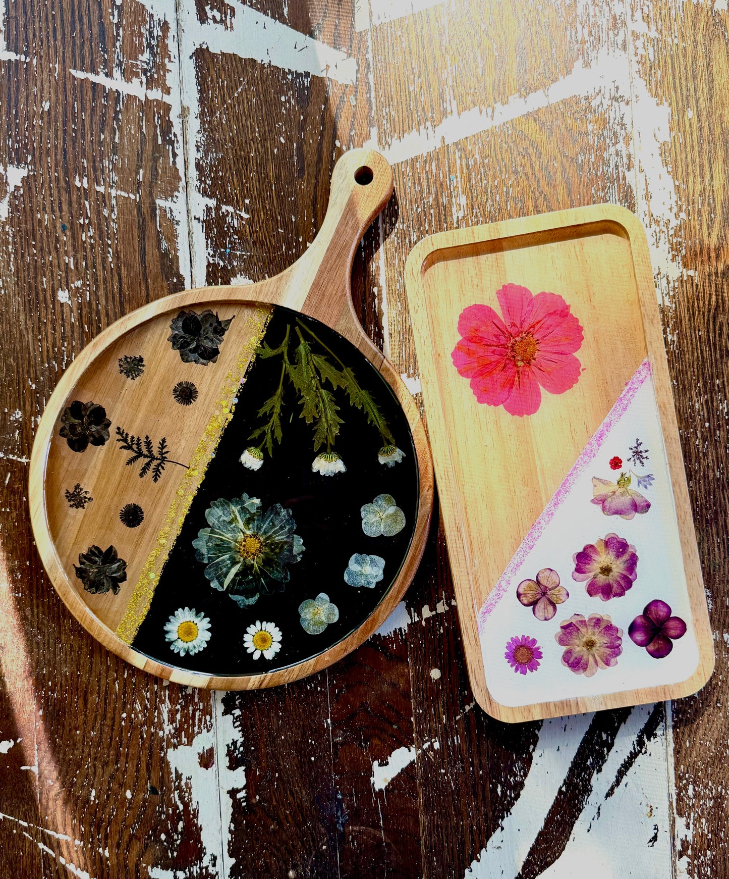 3/17/2026-Resin Pressed Flower & Charcuterie Board and Tray Workshop @ Michael's Harborside Restaurant