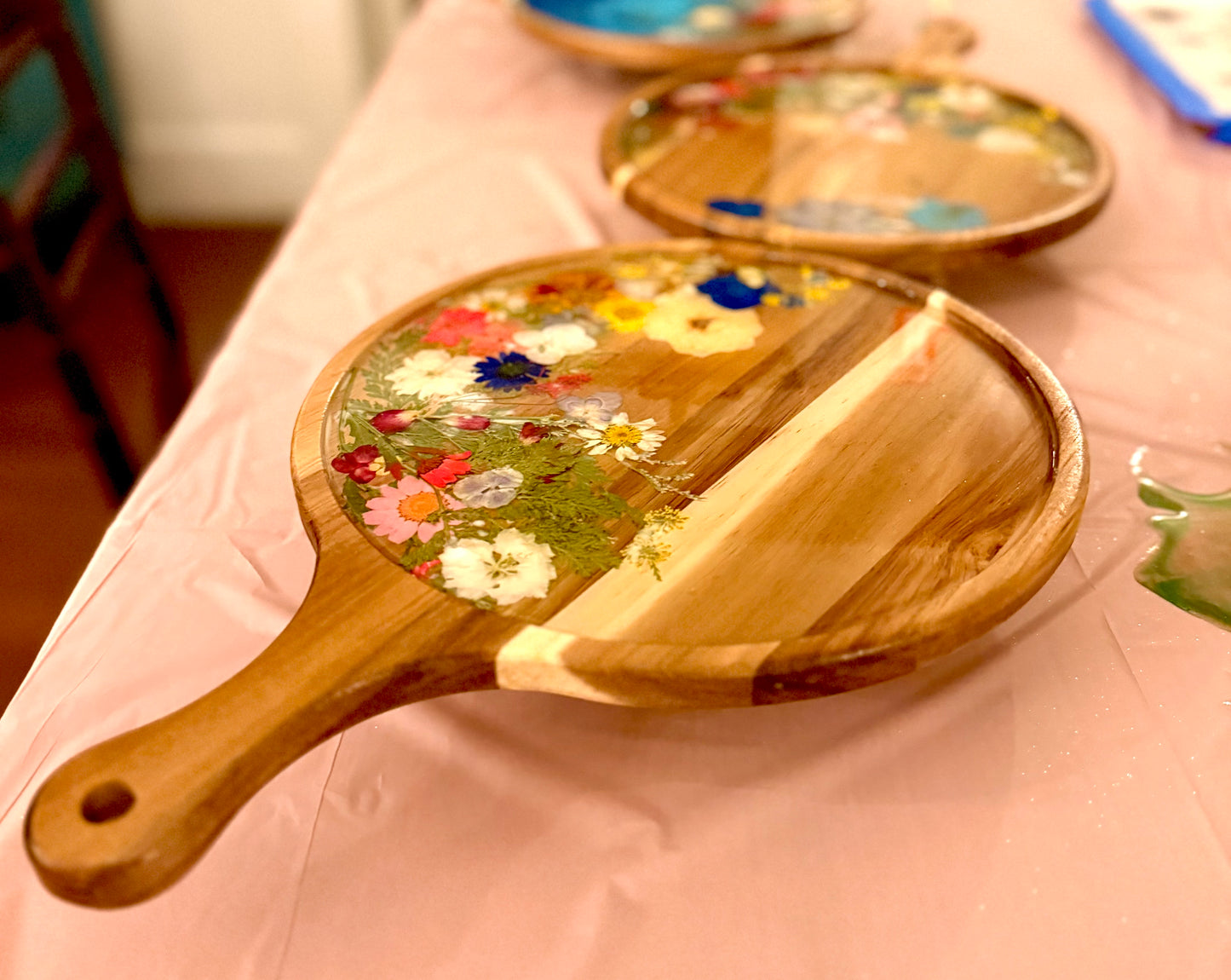 3/17/2026-Resin Pressed Flower & Charcuterie Board and Tray Workshop @ Michael's Harborside Restaurant