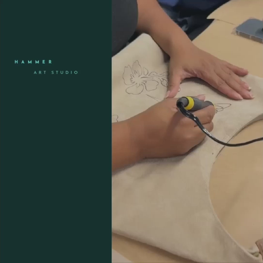 Load video: Private art parites and team building events at Hammer &amp; Stain Newburyport.
