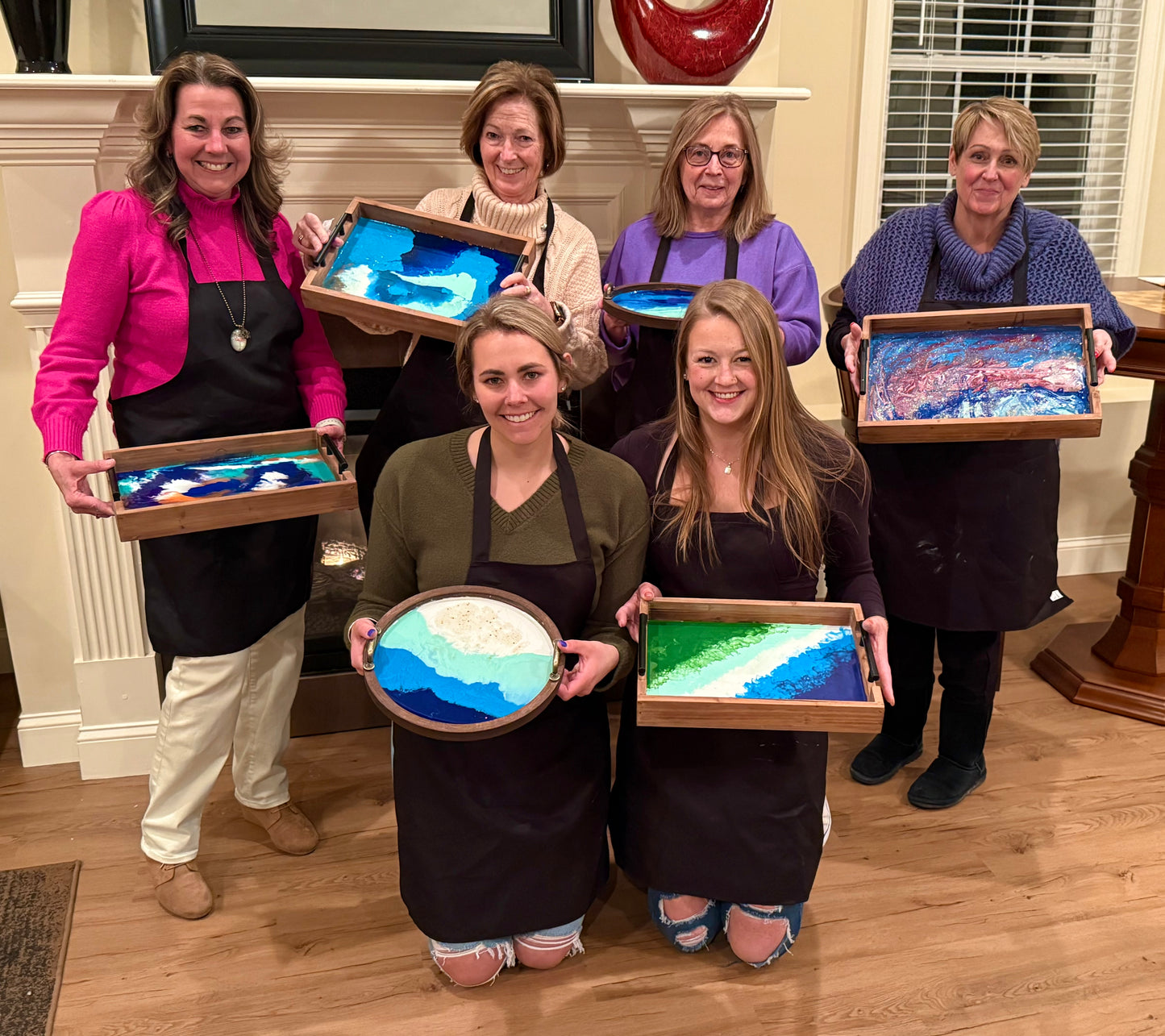 Resin Charcuterie Boards
