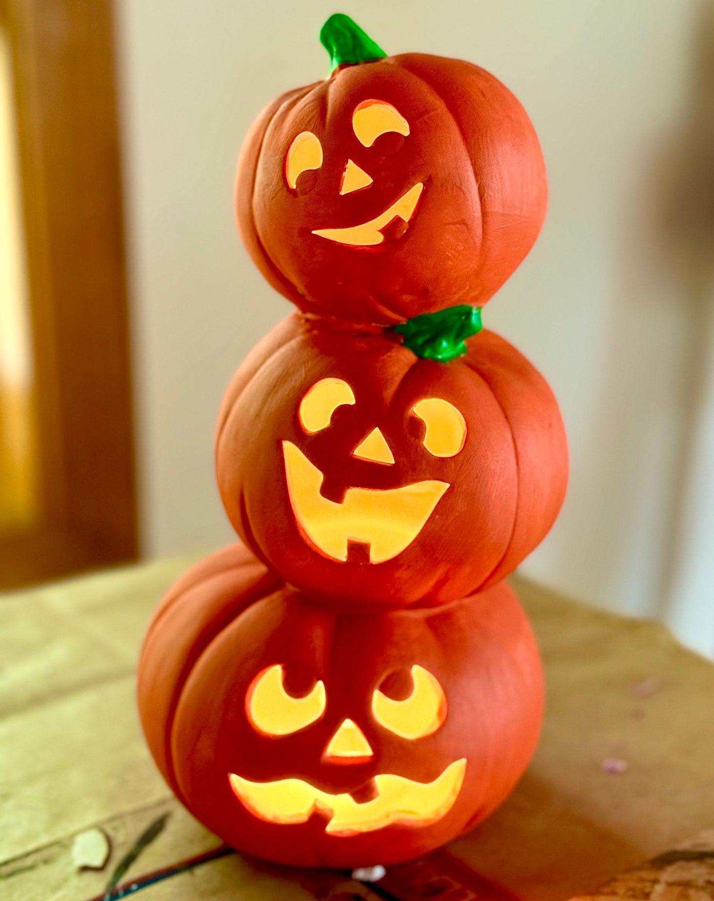 10/22/2025-Halloween Ceramic Lamp & Light up Painting @Central Congregational Church in Newburyport