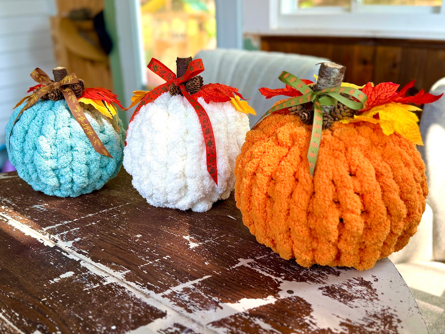 10/29/2025-Thick Cozy Blanket, Scarf & Fall Pumpkin Workshop @ Central Congregational Church Newburyport, MA