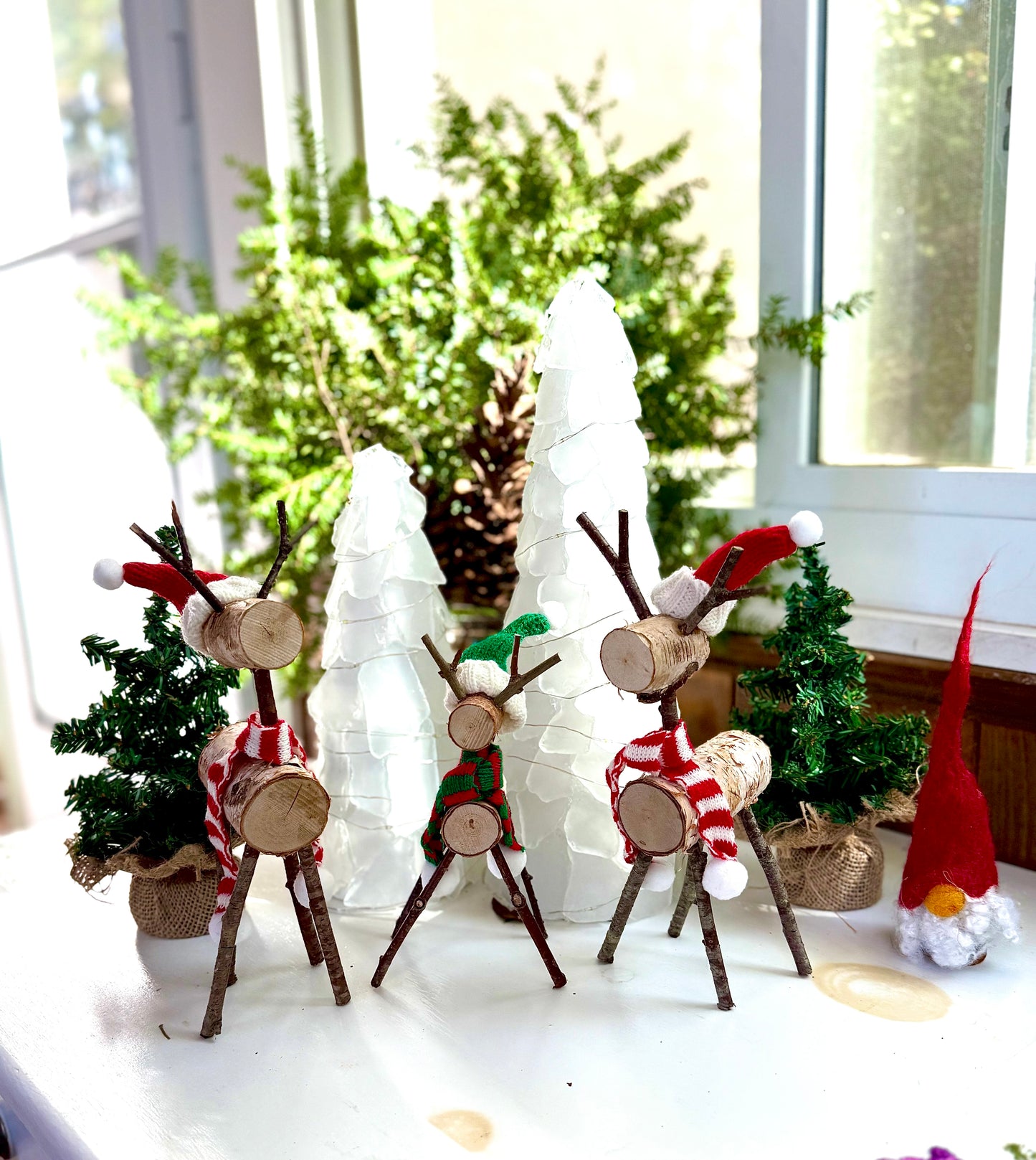 12/19/2025- Tumbled Glass Tree & Wreath and Reindeer Workshop @ Central Congregational Church