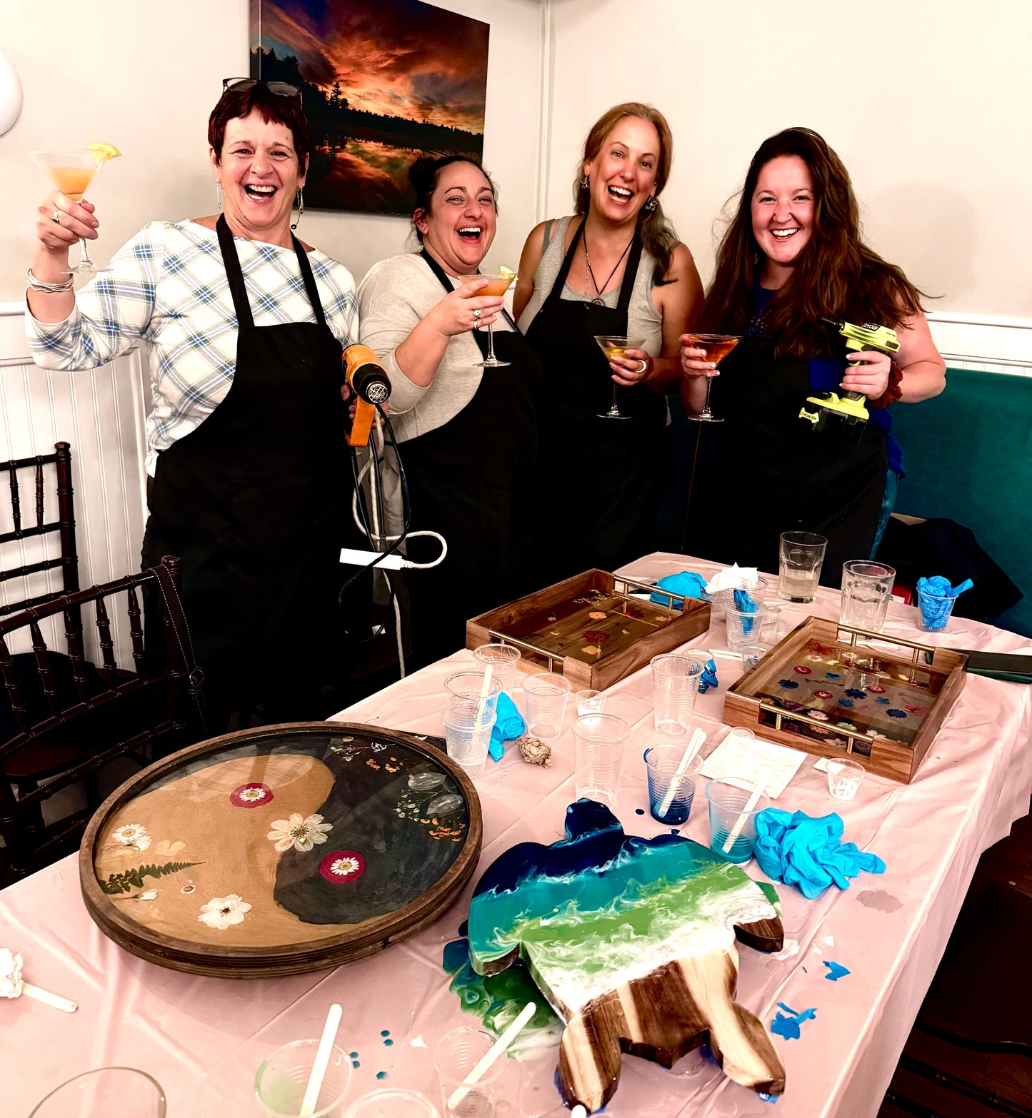 1/16/2026-Resin Cutting Board and Tray  Workshop @ The Central Congregational Church-Newburyport,  MA