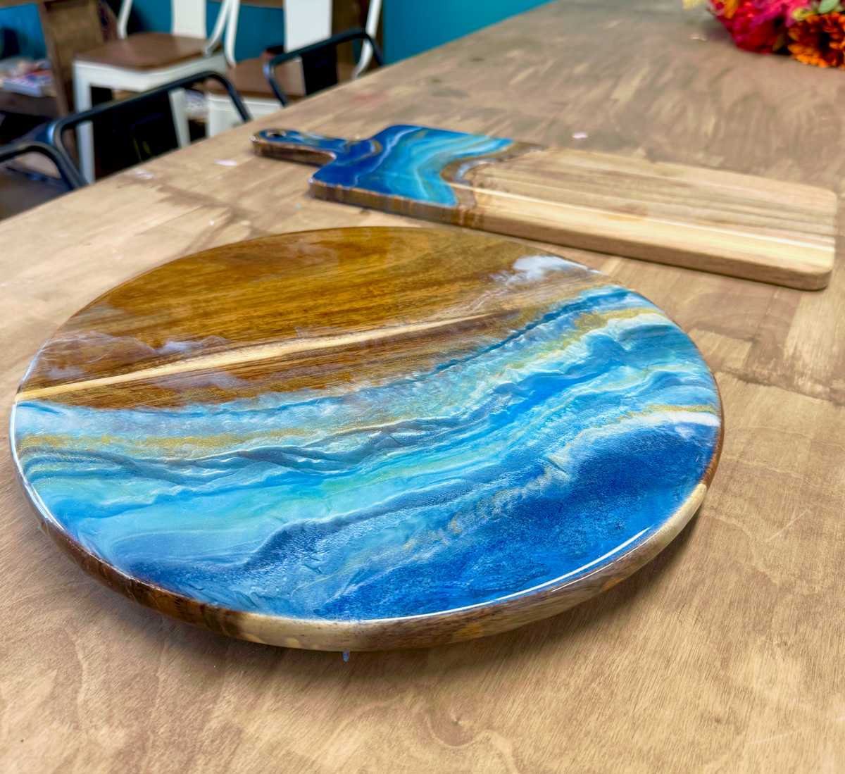 11/7/2026-Resin Charcuterie Board & Tray Workshop @ Art Workz Creative Studio