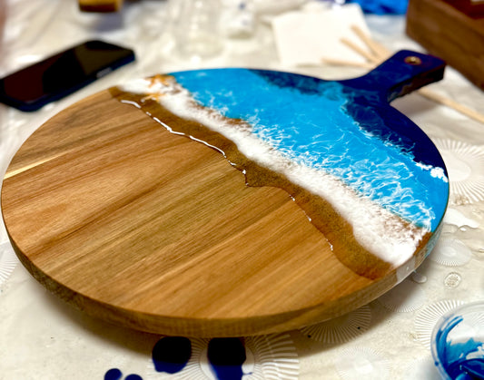 1/16/2026-Resin Cutting Board and Tray  Workshop @ The Central Congregational Church-Newburyport,  MA