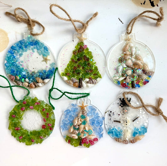 12/21/2025-KIDS' Crushed Glass Ornaments Workshop @ Momentum Fitness Studio