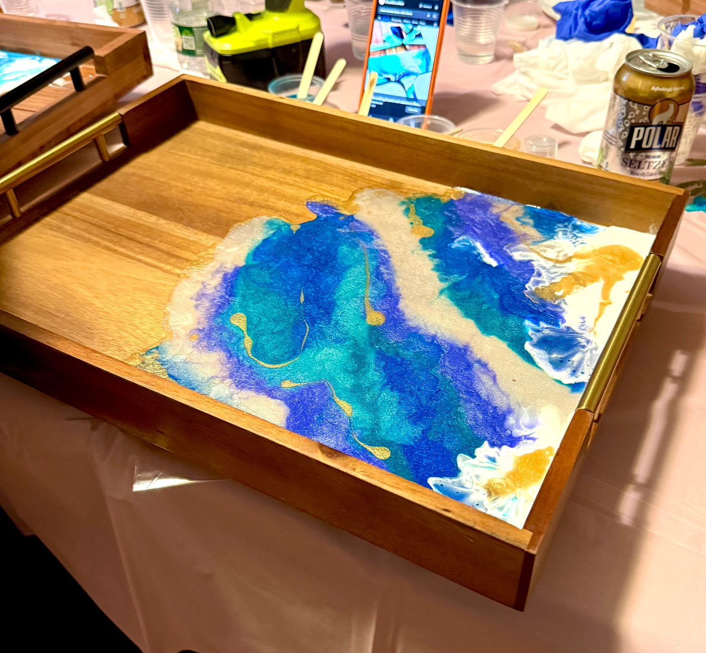 1/16/2026-Resin Cutting Board and Tray  Workshop @ The Central Congregational Church-Newburyport,  MA