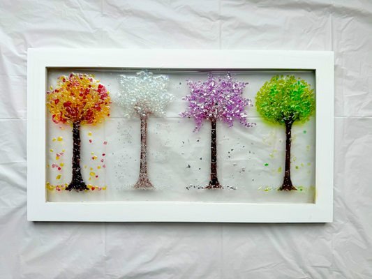 10/29/2026-Fall Framed Glass Workshop @Art Workz Creative Studio (11 Chestnut St. 2nd Floor) Amesbury