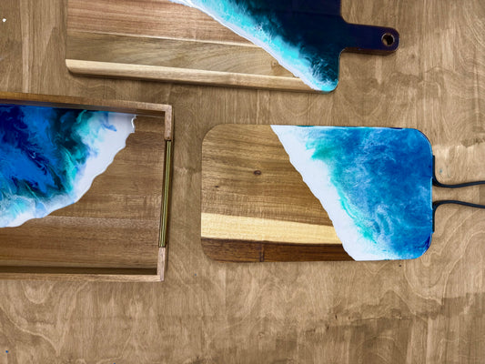 Resin Charcuterie Boards