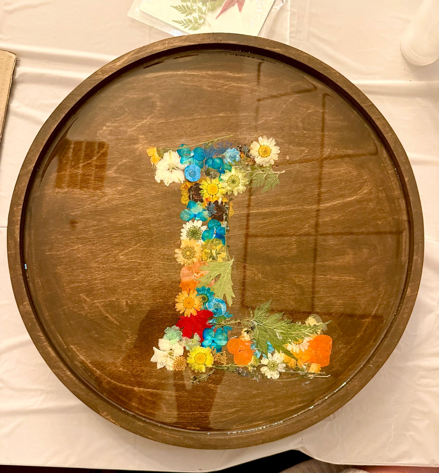 4/9/2026-Resin Pressed Flower & Charcuterie Board and Tray Workshop @ 14 Titcomb St. Newburyport, MA