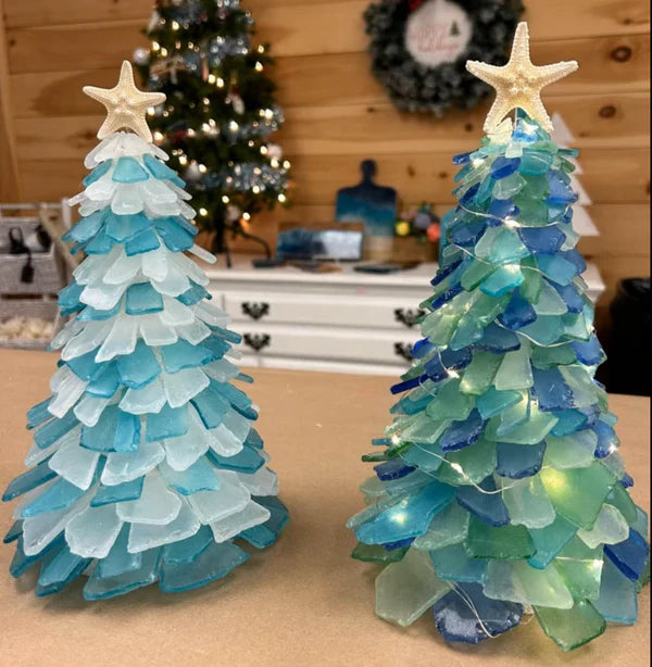 12/12/2024-Tumbled Glass Tree & Wreath Workshop @ BareWolf Brewing