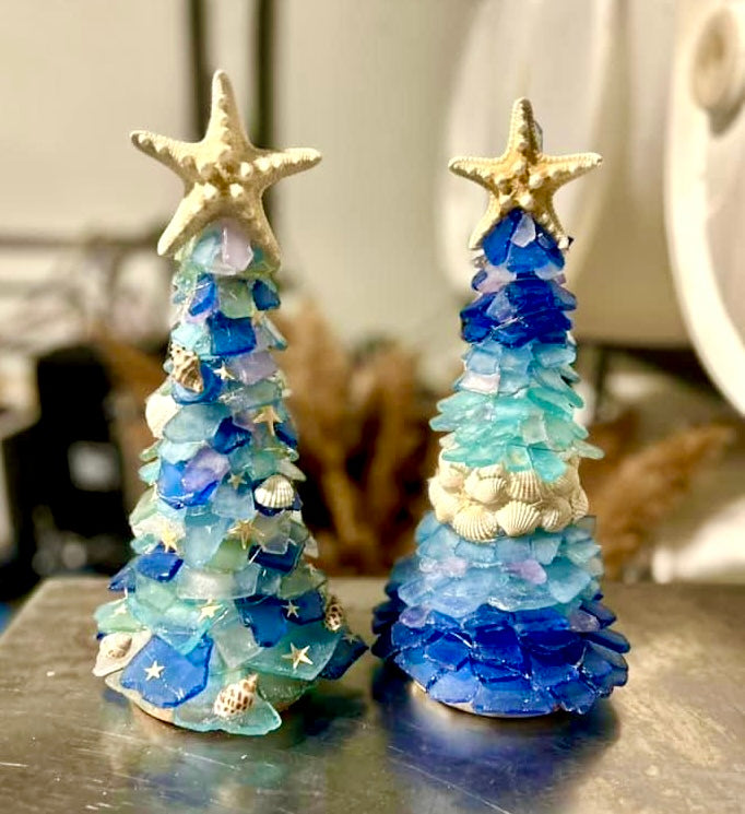 12/12/2024-Tumbled Glass Tree & Wreath Workshop @ BareWolf Brewing