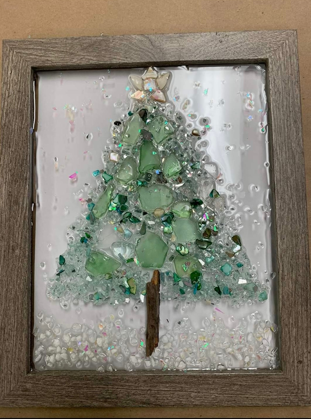 12/5/2024-Crushed Glass Sea Scape and Ornaments Workshop @ HouseBear Brewing