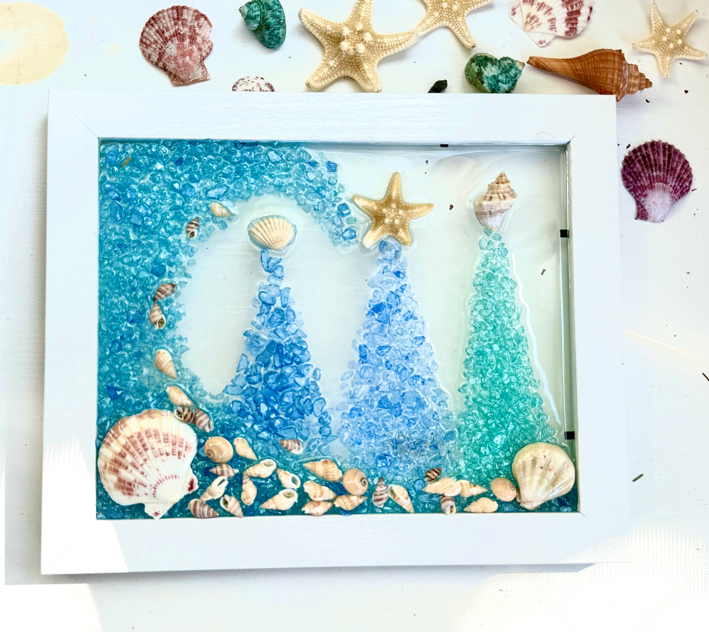 12/6/2025-Crushed Glass Sea Scape and Ornaments Workshop @ Momentum Fitness Studio