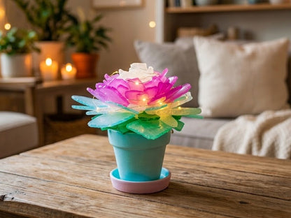 Tumbled Glass Succulent  Kit
