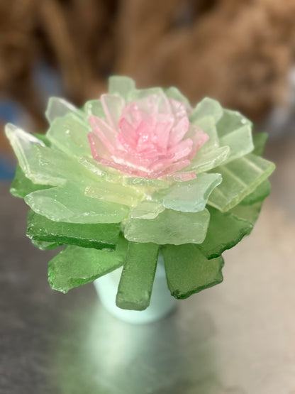 Tumbled Glass Projects (Trees, succulents, Gnomes & Wreaths)