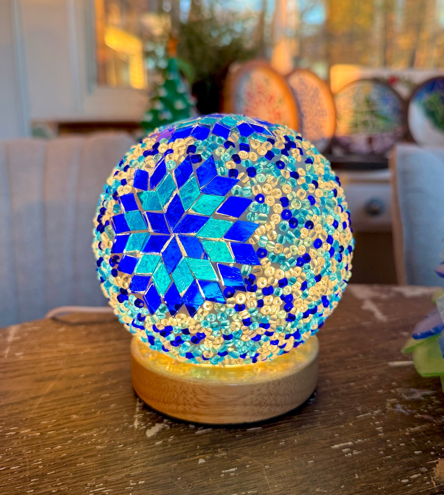 Mosaic Table lamp/night light