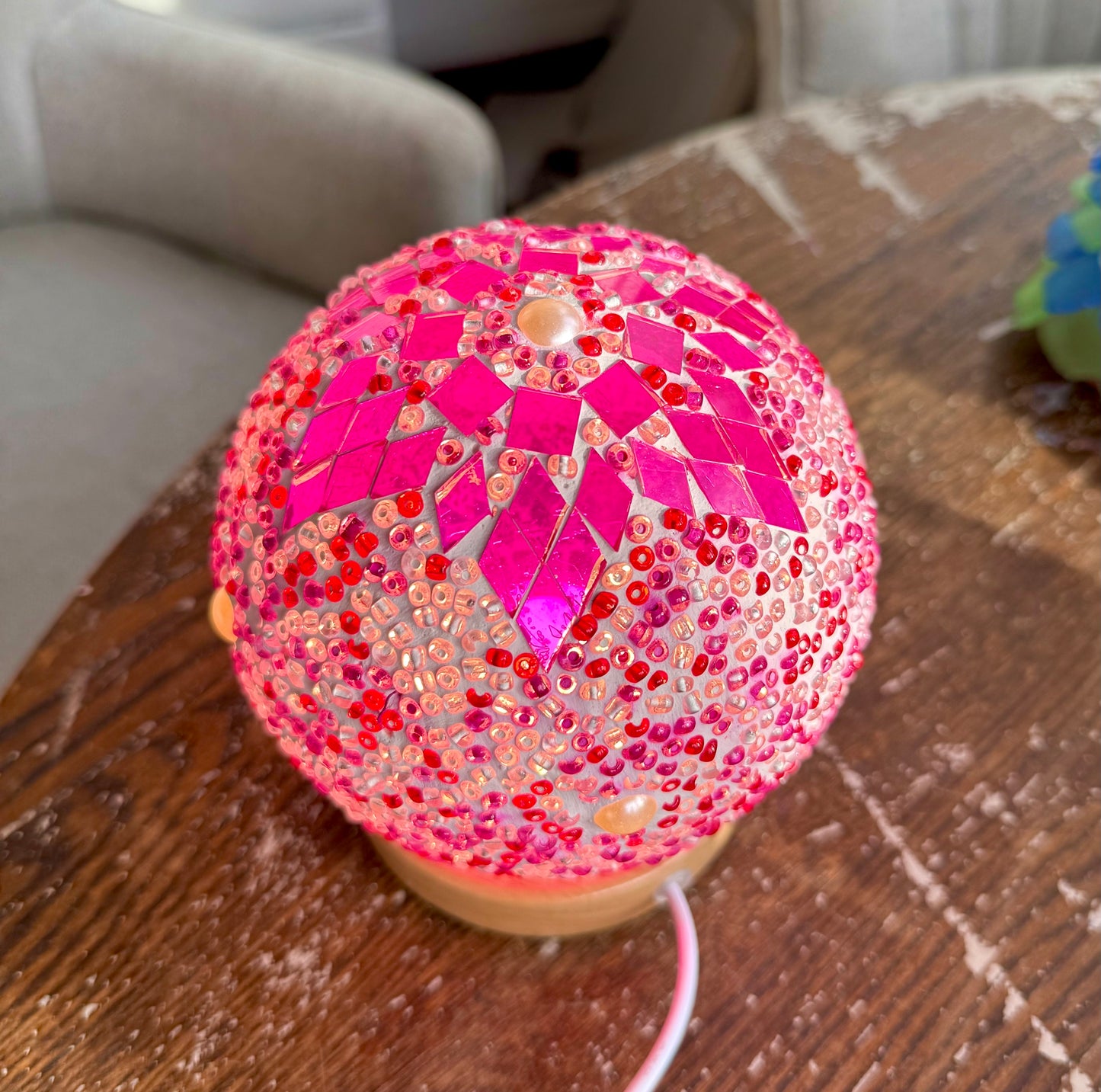 Mosaic Table lamp/night light