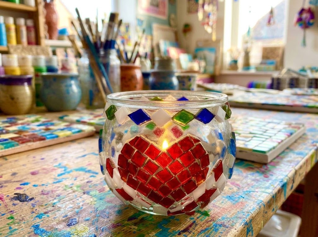 Mosaic Tea-Light Holder Kit