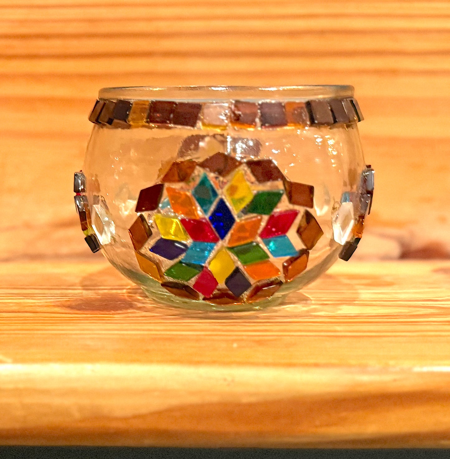 Mosaic Tea Light Holder Take-Home Kit