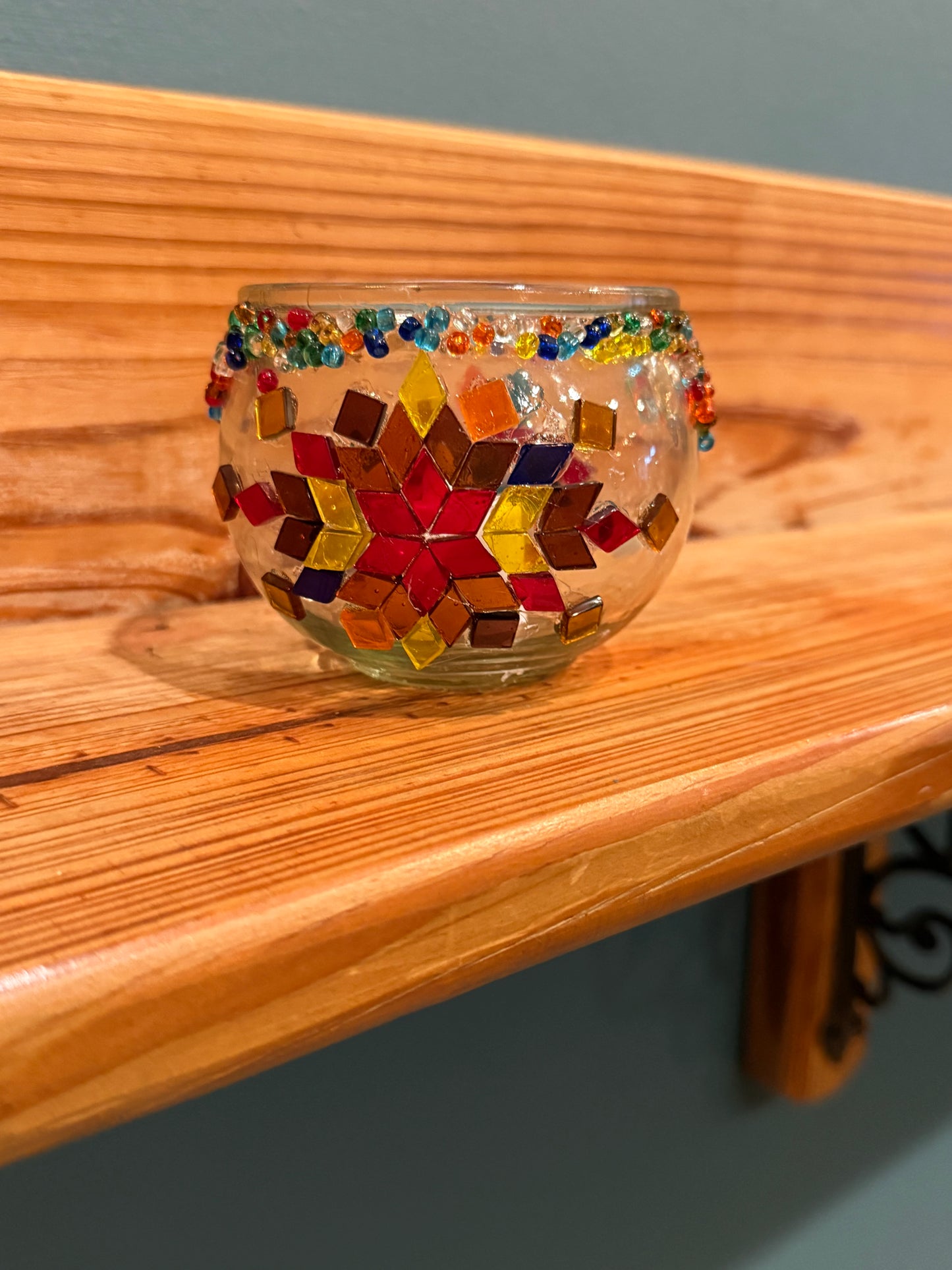 Mosaic Tea Light Holder Take-Home Kit