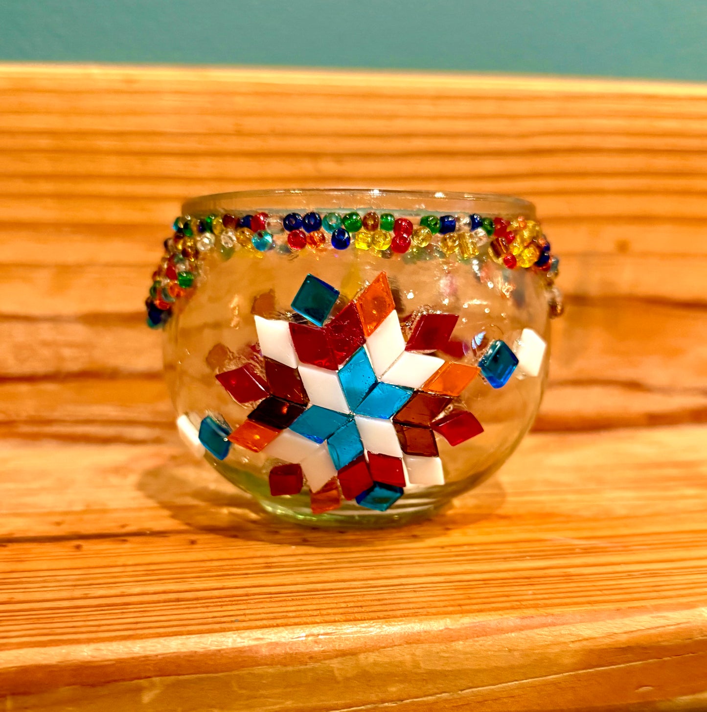 Mosaic Tea Light Holder Take-Home Kit