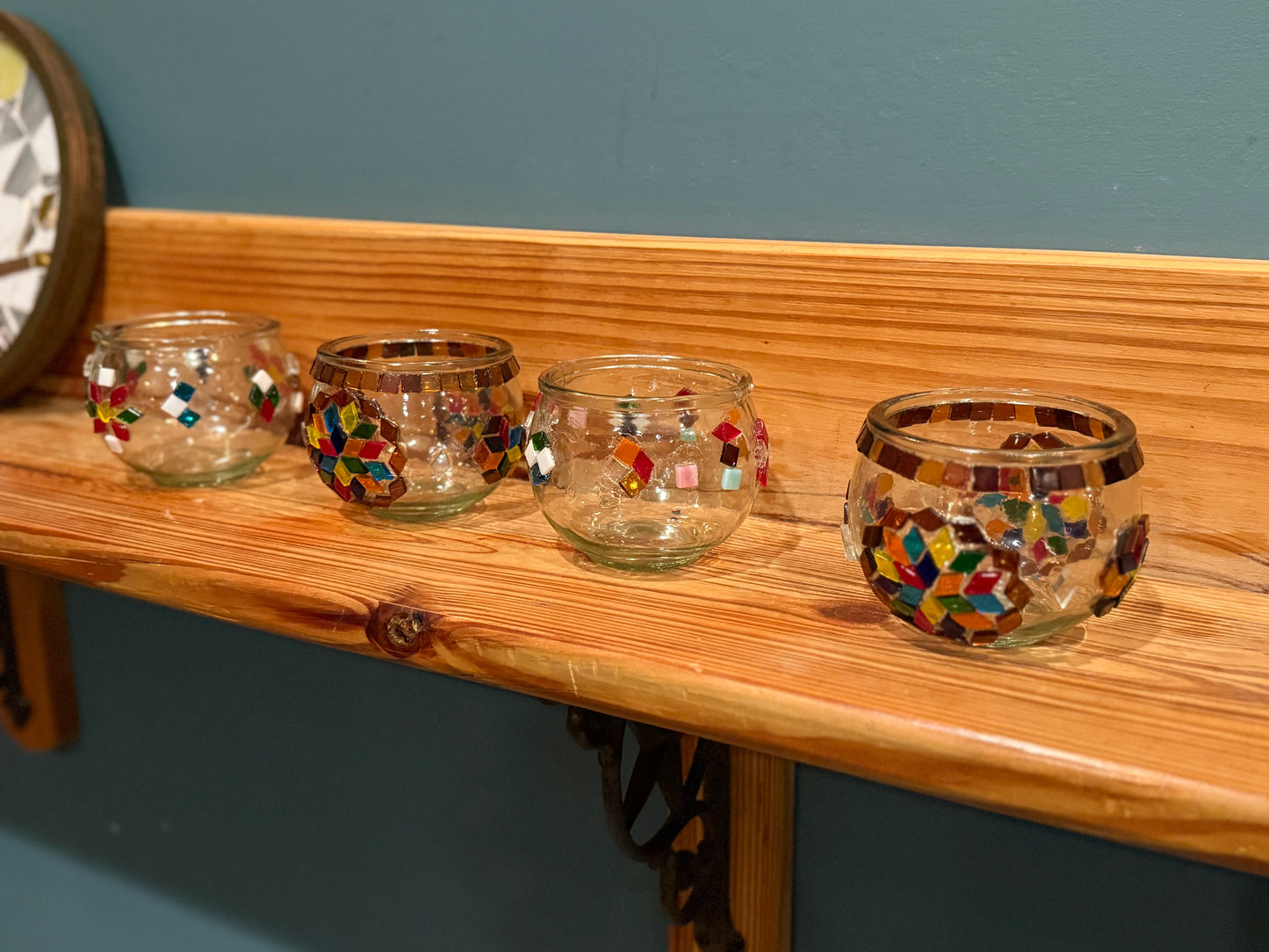 Mosaic Tea Light Holder Take-Home Kit