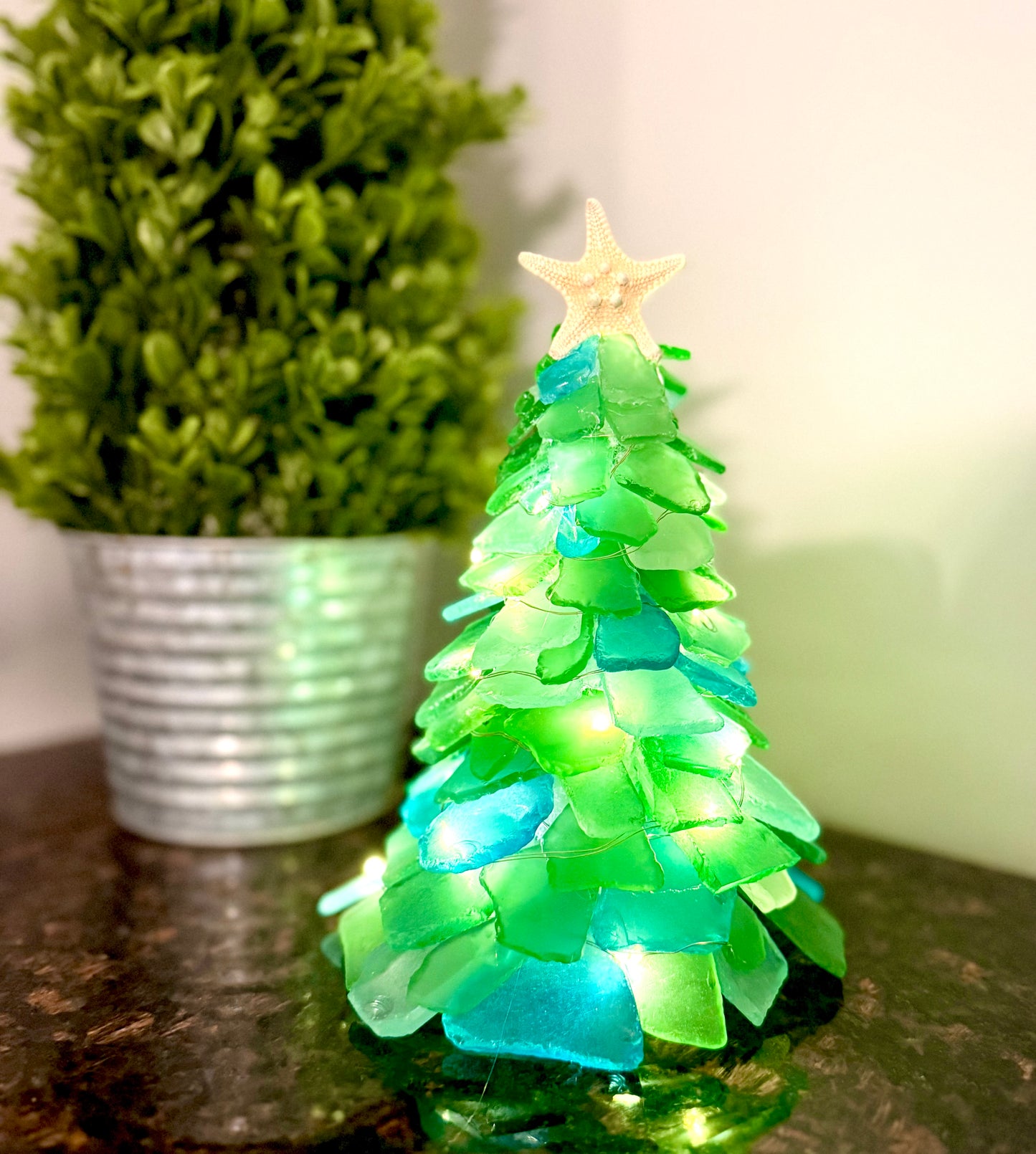Tumbled Glass Tree