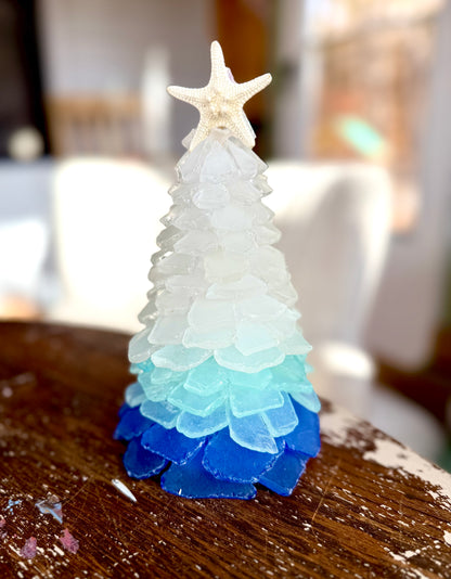 Tumbled Glass Projects (Trees, succulents, Gnomes & Wreaths)