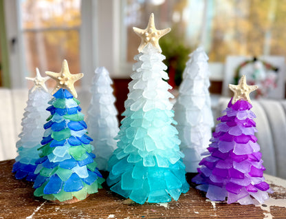 Tumbled Glass Projects (Trees, succulents, Gnomes & Wreaths)