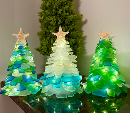 Tumbled Glass Projects (Trees, succulents, Gnomes & Wreaths)