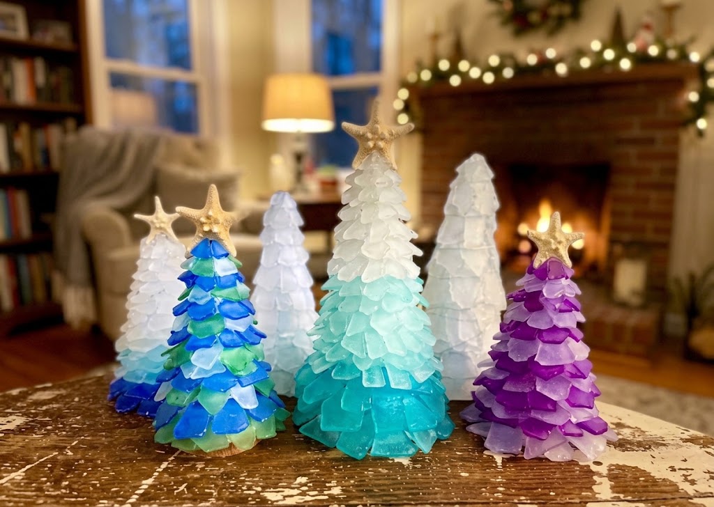 Tumbled Sea Glass Tree  Kit