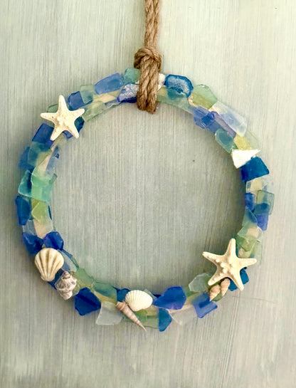 Sea Glass Tree/Wreath Take/mail-Home Kit