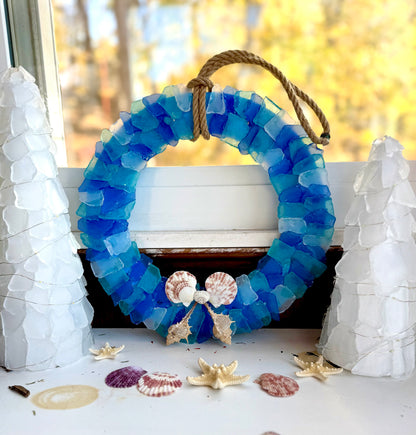 Tumbled Glass Projects (Trees, succulents, Gnomes & Wreaths)